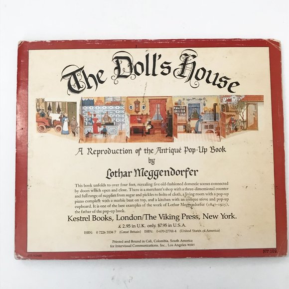 The Doll's House A Reproduction of the Antique Pop-up Book Lothar Meggendorfer - Picture 2 of 11